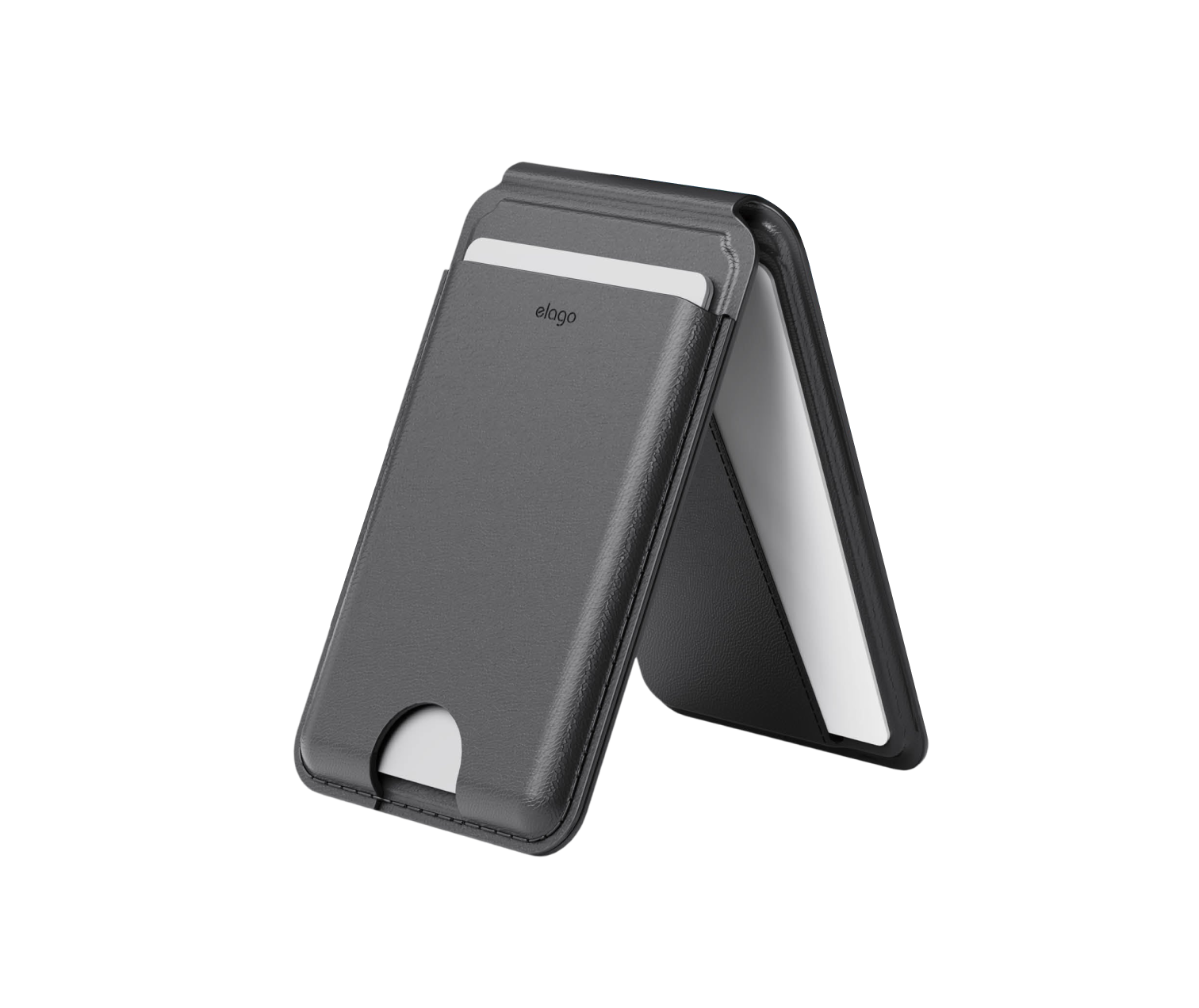 Magnetic Leather Card HolderMagnetic Leather Card Holder